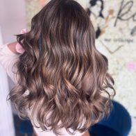 beige & brown balayage